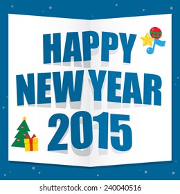 2015 New year card