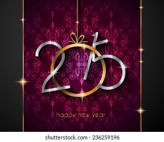 2015 New Year and Happy Christmas background for your flyers, invitation, party posters, greetings card, brochure cover or generic banners.