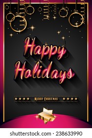 2015 New Year and Happy Christmas background for your flyers, invitation, party posters, greetings card, brochure cover or generic banners.