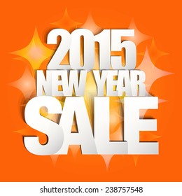 2015 New Year Sale Paper Folding Design