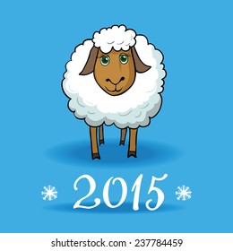 2015 new year - year of the sheep