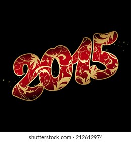 2015 new year vector art