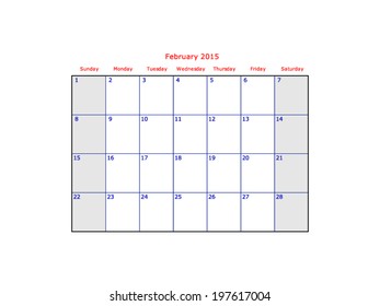 2015 Planner Calendar