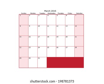 2015 Planner Calendar