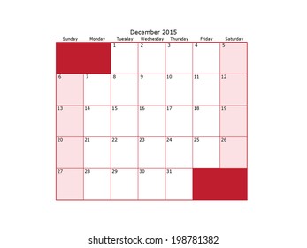 2015 Planner Calendar
