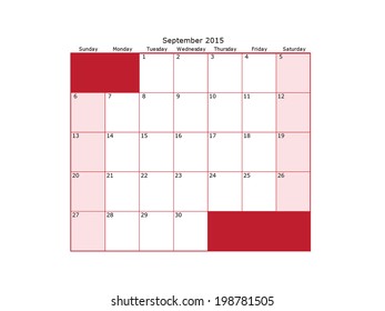 2015 Planner Calendar