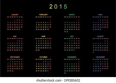 2015 Planner Calendar