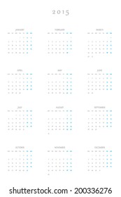 2015 Planner Calendar