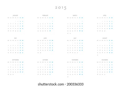 2015 Planner Calendar