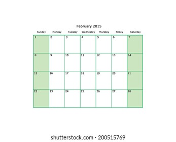 2015 Planner Calendar