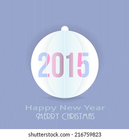 2015 Stylish Text Vector Design 