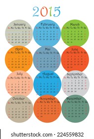 2015 year calendar