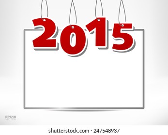 2015 year with copy space