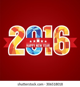 2016 Abstract Banner Vector Illustration