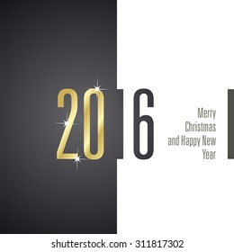 2016 black white background vector