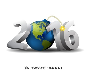 Bomba 2016 - Tercer texto y Globo como bomba