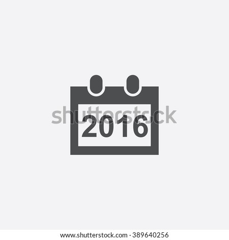 2016 calendar Icon
