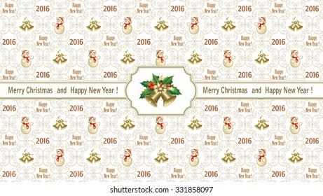 2016 Christmas background