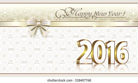 2016 Christmas card in a frame with an ornament