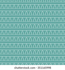 2016 Christmas season hand drawn vector seamless pattern. Sketch scribble winter design graphic element. New Year tiling texture for design. Illustration. Doodle style. Wrapping paper.