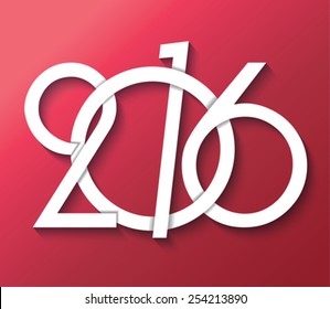 2016 creative greeting card design