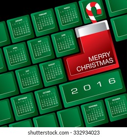 2016 Creative Keyboard Christmas Calendar