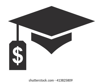 2016 Graduate Student Loan Icons - Crippling Student Loan Graphics For Education Financial Aid Or Assistance, Government Loans, And Debt