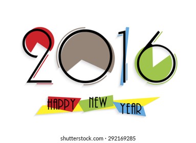 2016 greeting card Creative design 