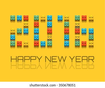 2016  Happy New Year Background for Seasonal Greetings Cards, Christmas Parties Flyer, Dinner Event Invitations, Xmas Cards and so on.