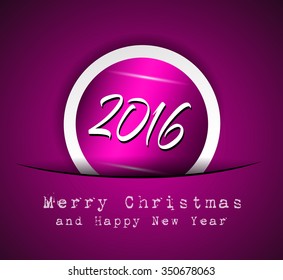2016  Happy New Year Background for Seasonal Greetings Cards, Christmas Parties Flyer, Dinner Event Invitations, Xmas Cards and so on.