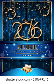 2016 Feliz Año Nuevo fondo para tarjetas de felicitaciones estacionales, volante de fiestas navideñas, invitaciones a eventos de cena, tarjetas de Navidad, etc.