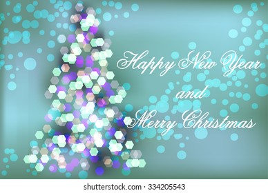 2016 happy New year card merry Christmas