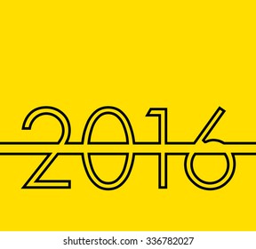 2016 Happy New Year and Merry Christmas Background for your seasonal wallpapers, greetings card, dinner invitations, pary flyers, covers and so on.