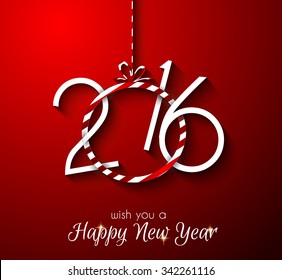 2016 Happy New Year and Merry Christmas Background for your seasonal wallpapers, greetings card, dinner invitations, pary flyers, covers and so on.