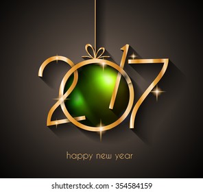 2016 Happy New Year And Merry Christmas Background For Seasonal Greetings Cards, Parties Flyer, Dinner Event Invitations, Xmas Cards And Sp On.