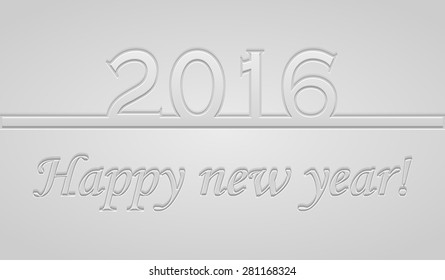 2016 Happy New Year! - template