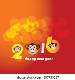 2016 Happy New Year,Happy New Year 2016 ,Holiday concept