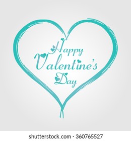 2016 Happy Valentine's day vector