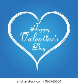 2016 Happy Valentine's day vector