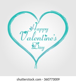 2016 Happy Valentine's day vector