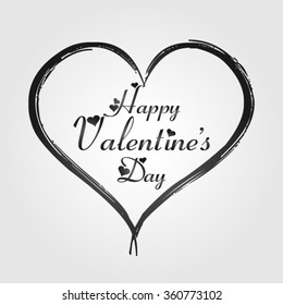 2016 Happy Valentine's day vector