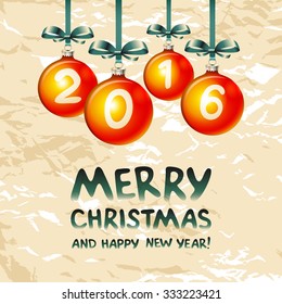 2016 Merry Christmas and Happy New Year