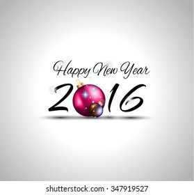 2016 Merry Christmas and Happy New Year Background for Seasonal Greetings Cards, Parties Flyer, Dineer Event Invitations, Xmas Cards and sp on.