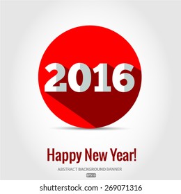 2016 New Year greeting card