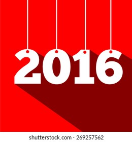 2016 New Year greeting card