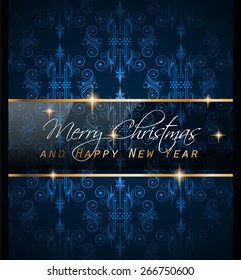 2016 New Year and Happy Christmas background for your flyers, invitation, party posters, greetings card, brochure cover or generic banners.