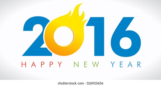 2016 new years old celebrating fiery logo. Flamed celebrating numbers template, flames 0. Vector flamy letter O. Flaming greetings celebrates 1st, 2th, 6th, 10th, 20th, 60th, 100th, 200th, 600th.