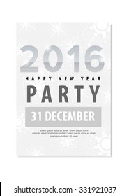 2016 party flyer.vector