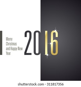 2016 white black background vector