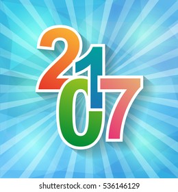 2017 abstract background.2017 vector design.